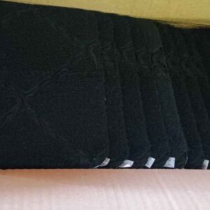 Black Felt Pads for wooden stairs with Double Sided Tape